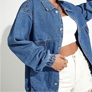 Oversized Jean Jacket